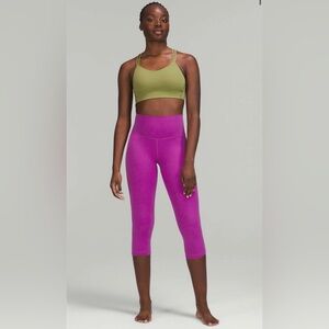 Lululemon Align legging 21” in Vivid Plum